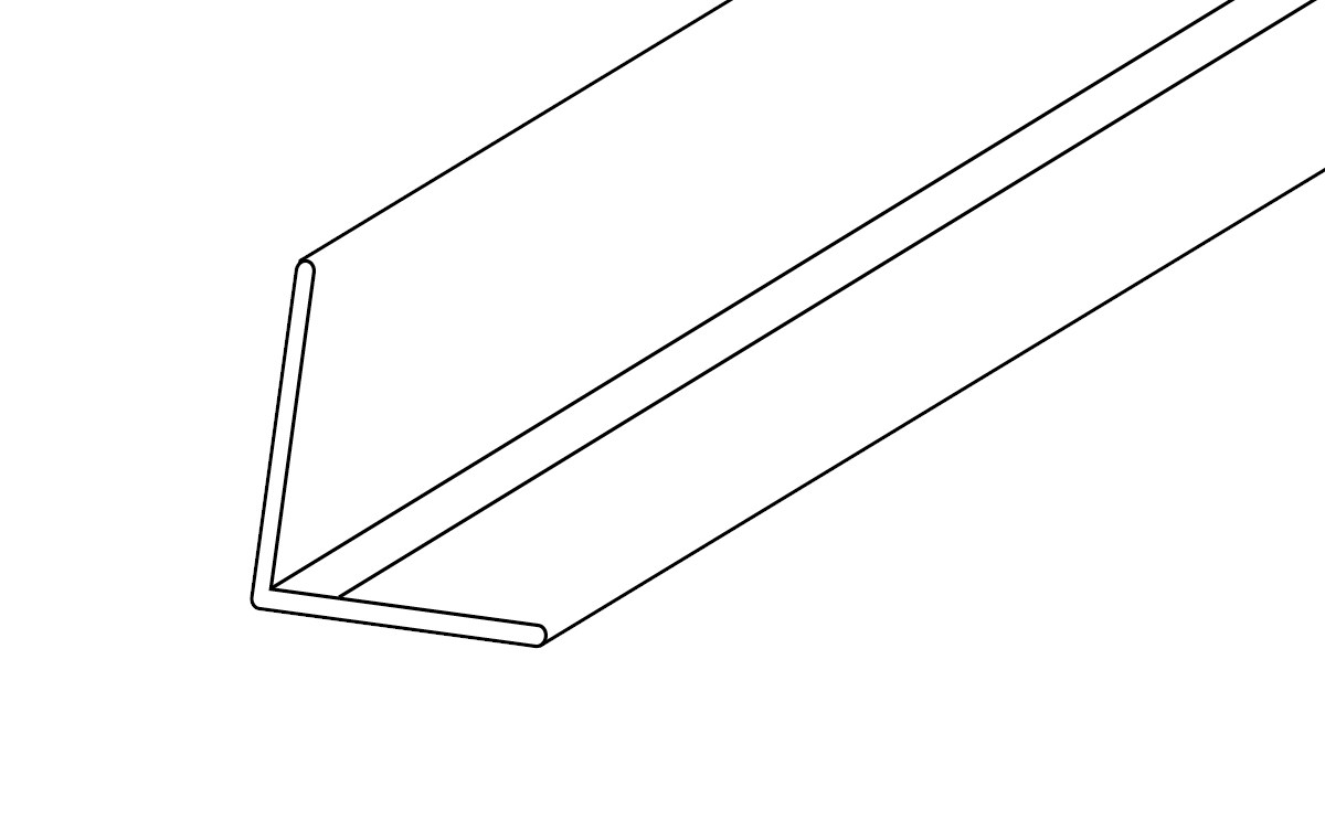 8158 trimtex flexible grid angle 2400mm